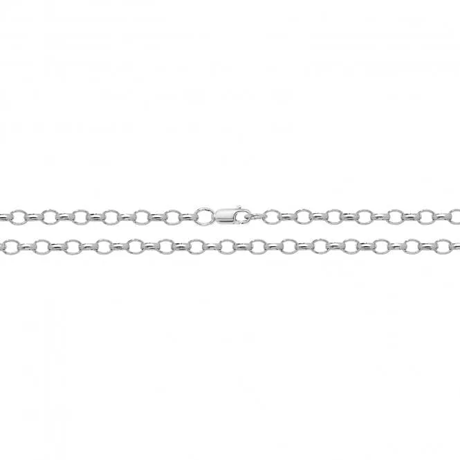 Acotis Silver Chain Oval Belcher G1078