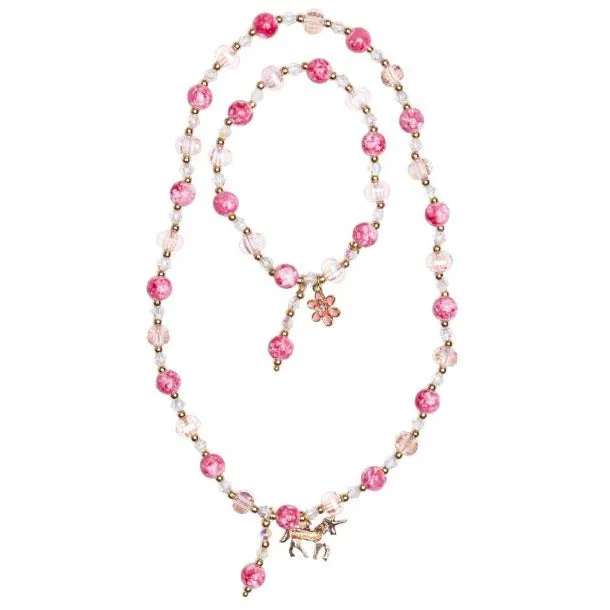 Boutique Pink Crystal Necklace