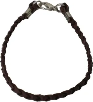 Braided Leather Mens or Womens 1/4" (.635 cm) - 10"