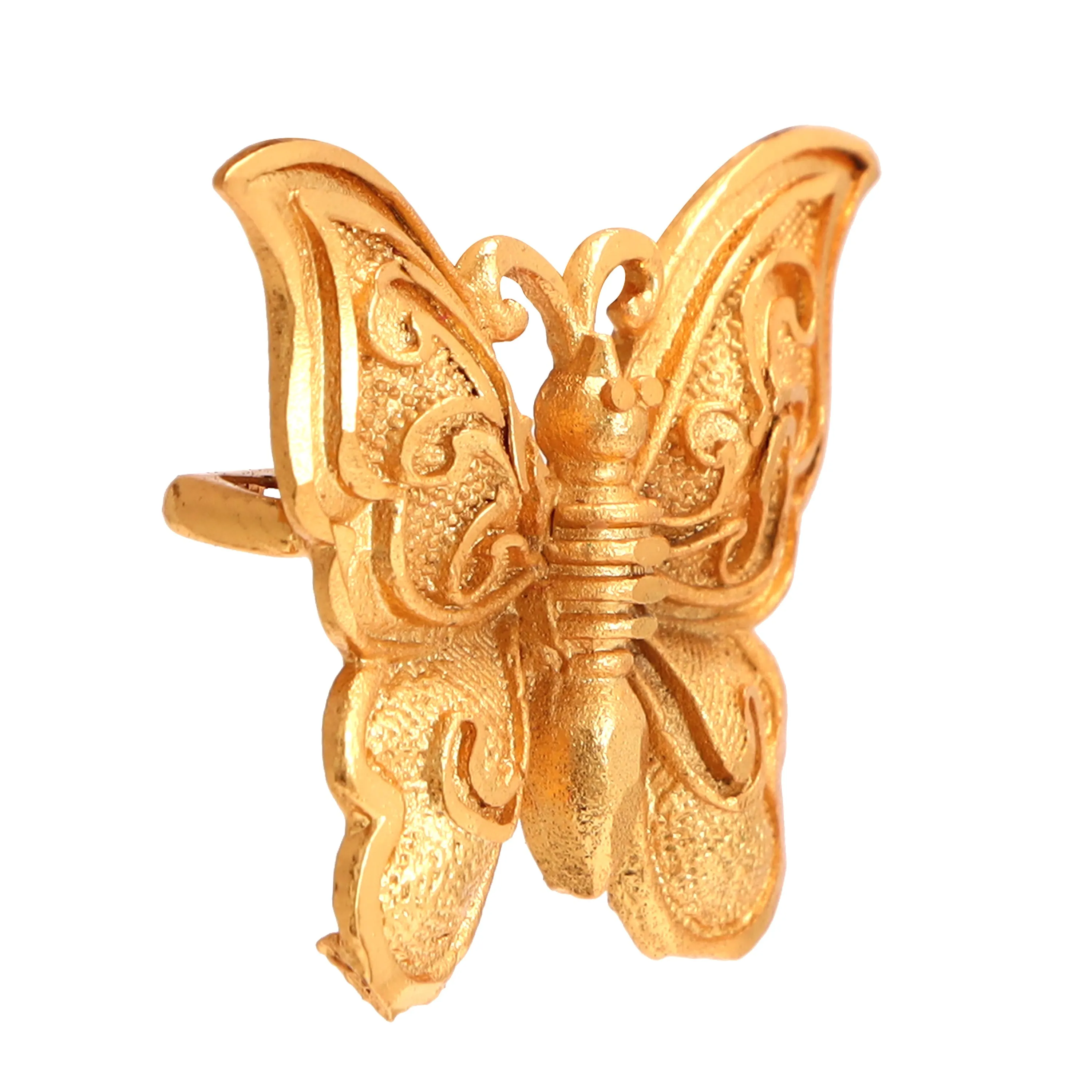 Butterfly Art Brooch - Saree Pin
