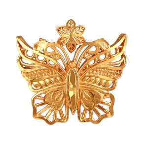 Butterfly Brooch Saree Pin 3