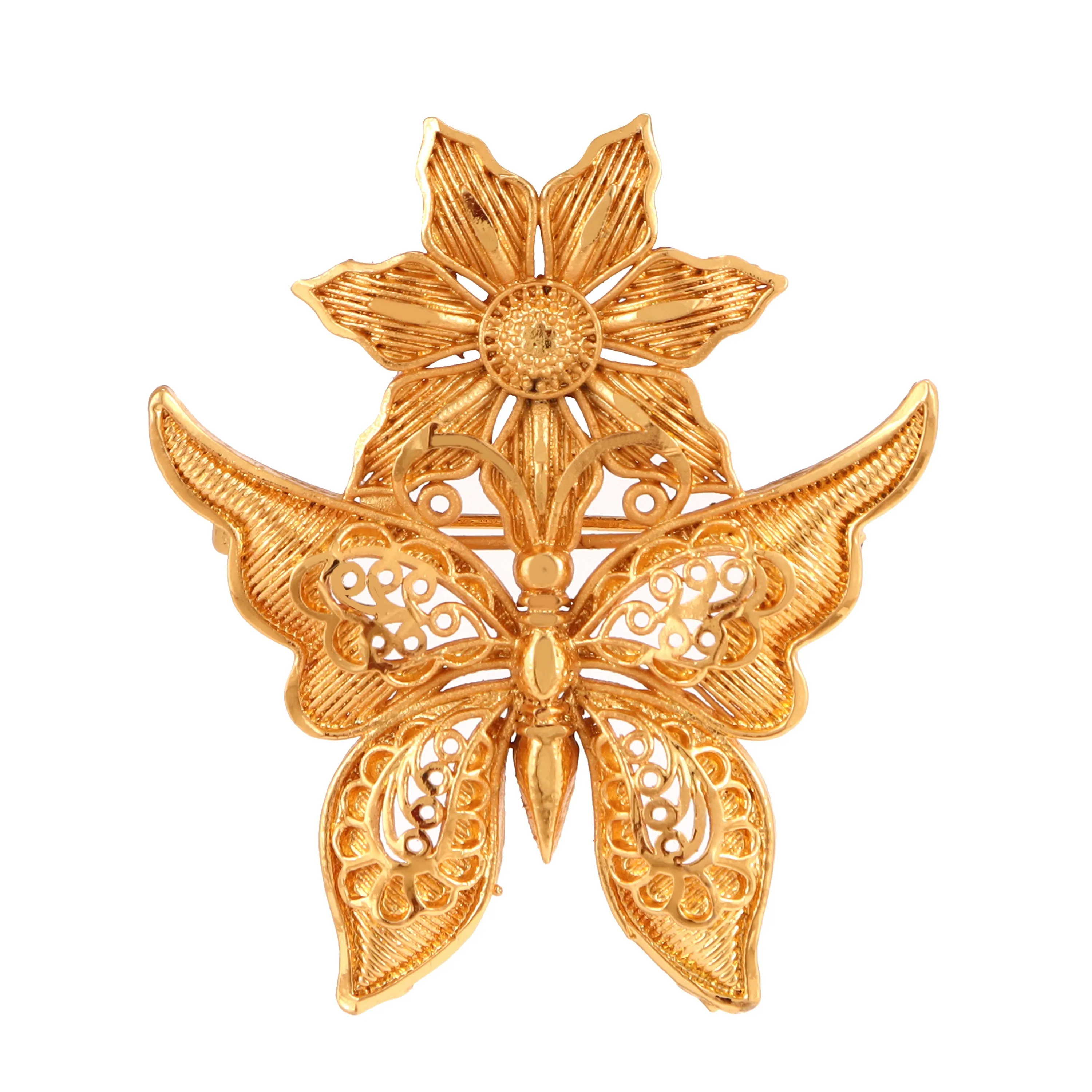 Butterfly Brooch Saree Pin 5