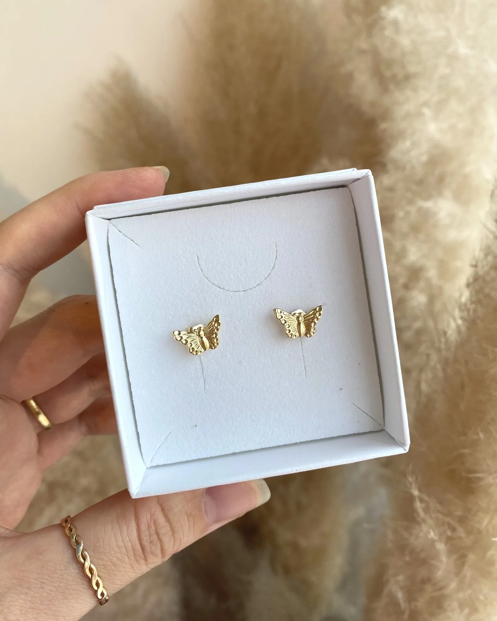 Butterfly Stud Earrings