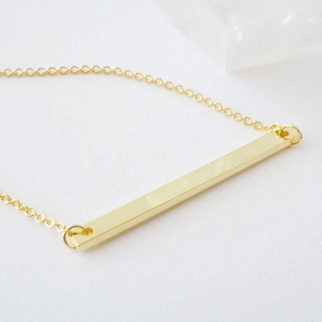 Classic Bar Necklace