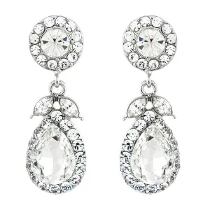 Cynthia Crystal Drop Earrings