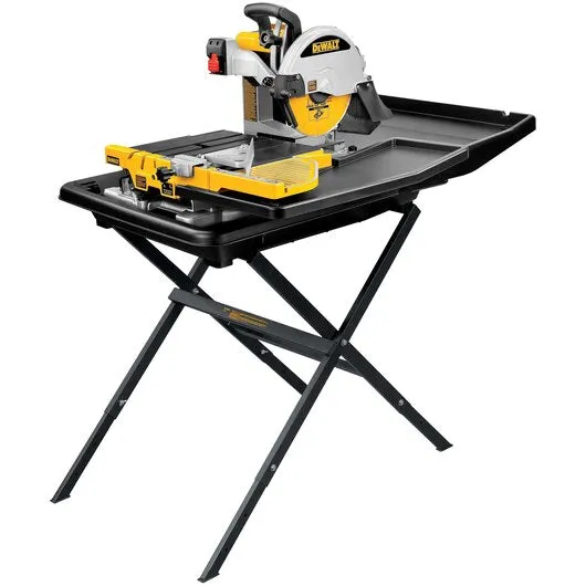 DEWALT 10" Wet Tile Saw w/ Stand
