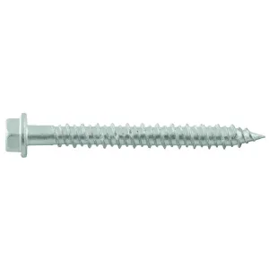 DeWalt AGGRE-GATOR‚® 1/4" x 4" Hex Washer Head Bi-Metal Screw Anchor - 50 Qty