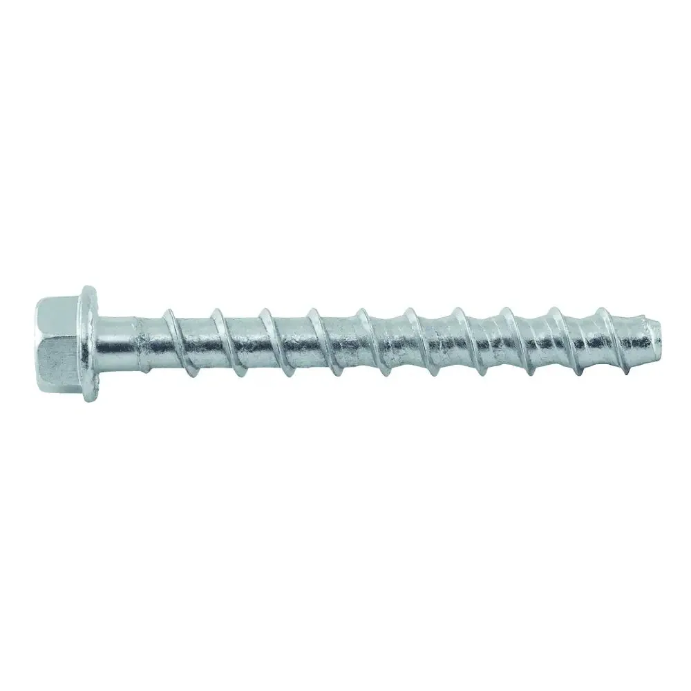 DeWalt SCREW-BOLT  1/4" x 2-5/8" Hex Washer Head Screw Anchor - 100 Qty