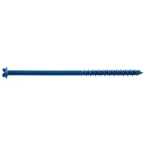 DeWalt ULTRACON ‚® 1/4" x 1-3/4" Hex Washer Head Blue Screw Anchor - 100 Qty