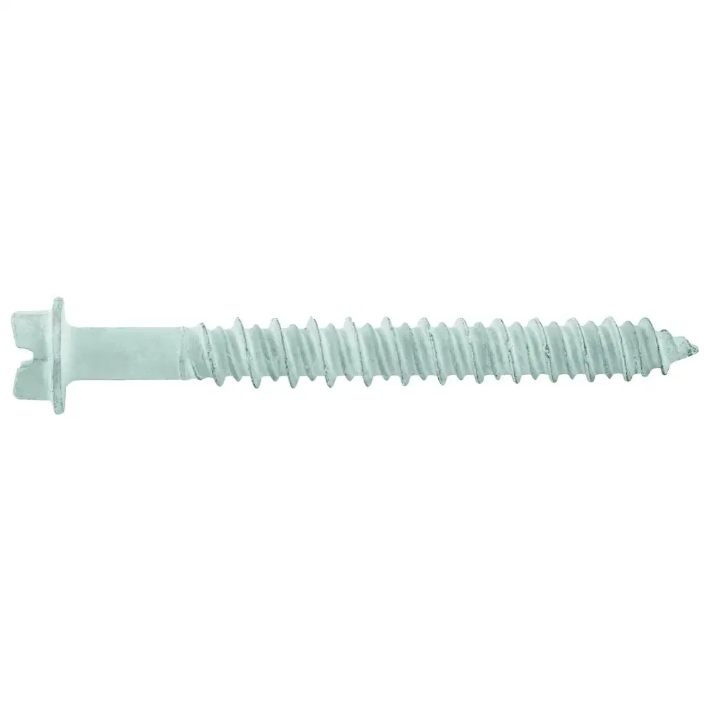 DeWalt ULTRACON ‚® 1/4" x 2-1/4" Slotted Hex Washer Head Screw Anchor - 1500 Qty
