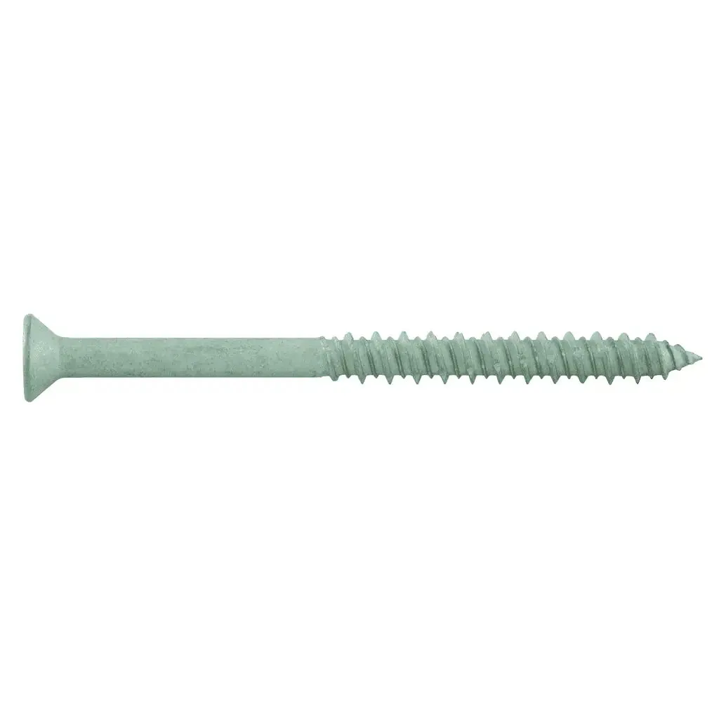 DeWalt ULTRACON ‚® SS4 1/4" x 2-3/4" 410SS Phillips Flat Head Blue Screw Anchor - 100 Qty