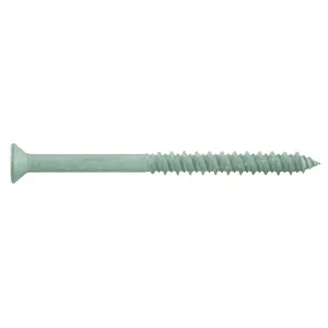 DeWalt ULTRACON ‚® SS4 1/4" x 3-1/4" 410SS Phillips Flat Head Blue Screw Anchor - 100 Qty