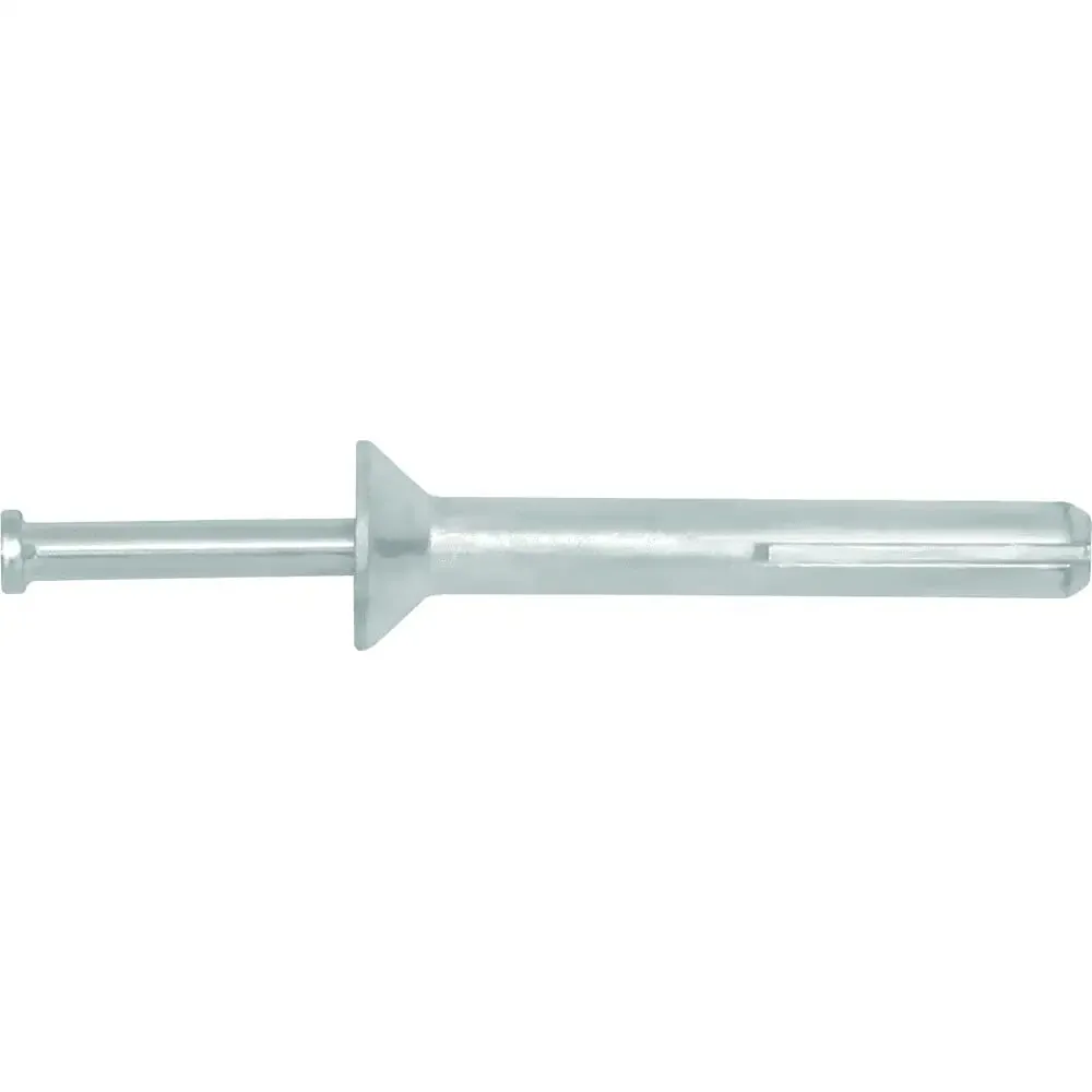 DeWalt ZAMAC NAILIN‚® 1/4" x 2" Carbon Steel Flat Head Drive Anchor - 100 Qty