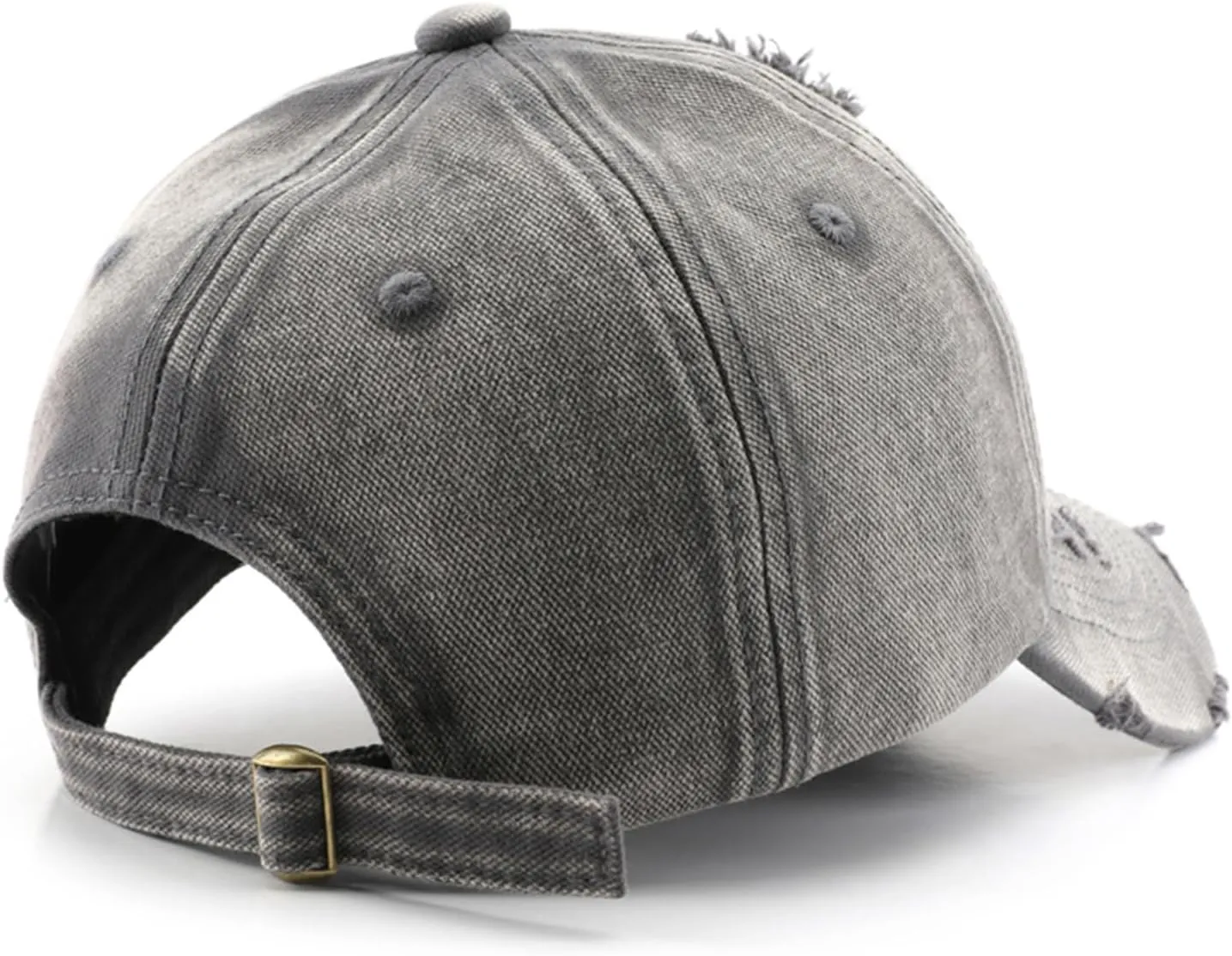 Fashion Vintage Washed Distressed Baseball Cap Unconstructed Dad Hat Trendy Trucker Hats Headwear for Men Women