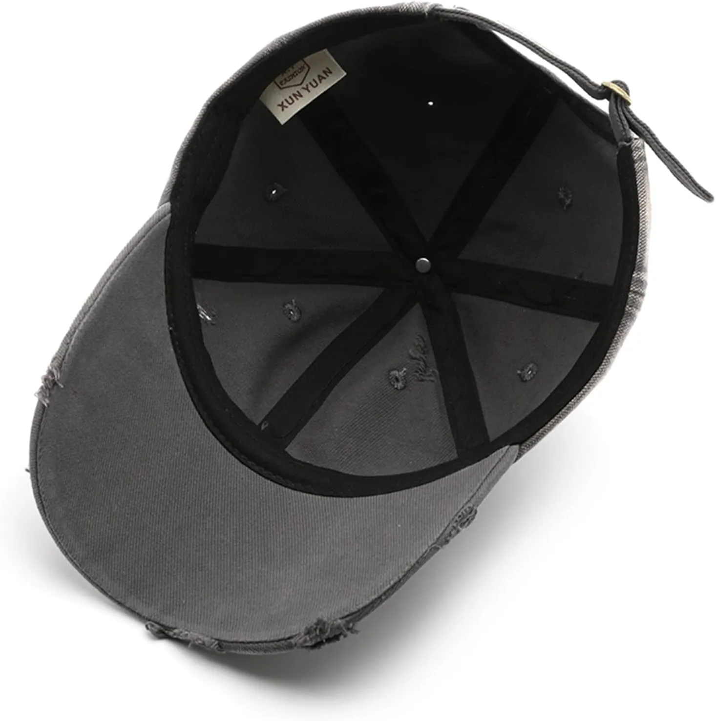 Fashion Vintage Washed Distressed Baseball Cap Unconstructed Dad Hat Trendy Trucker Hats Headwear for Men Women