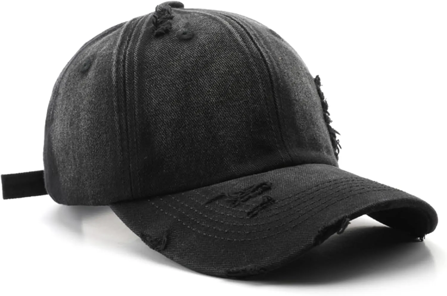 Fashion Vintage Washed Distressed Baseball Cap Unconstructed Dad Hat Trendy Trucker Hats Headwear for Men Women