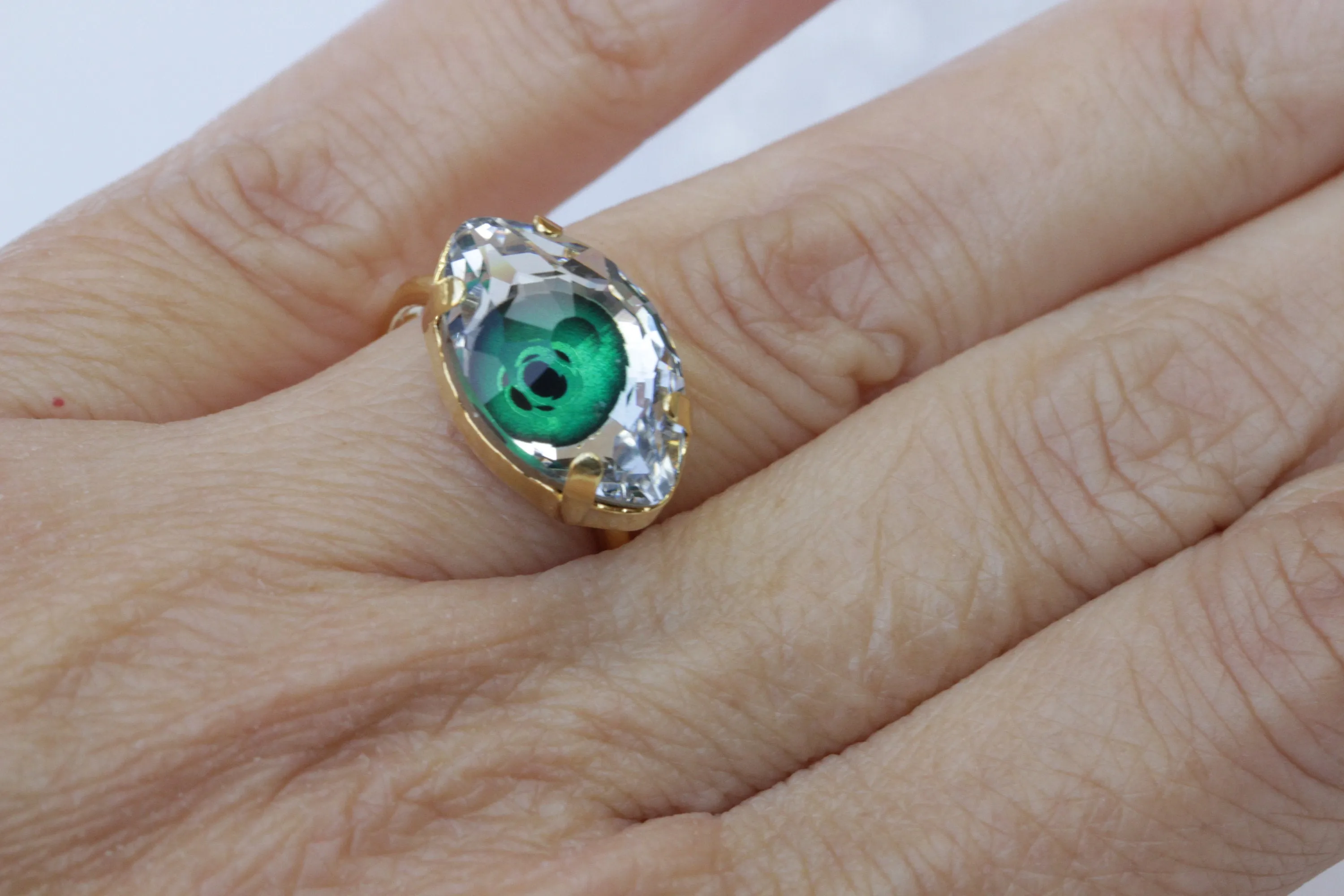 GREEN EYE BRACELET