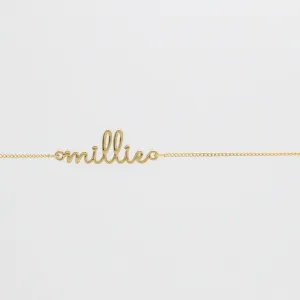 London Custom Name Belly Chain