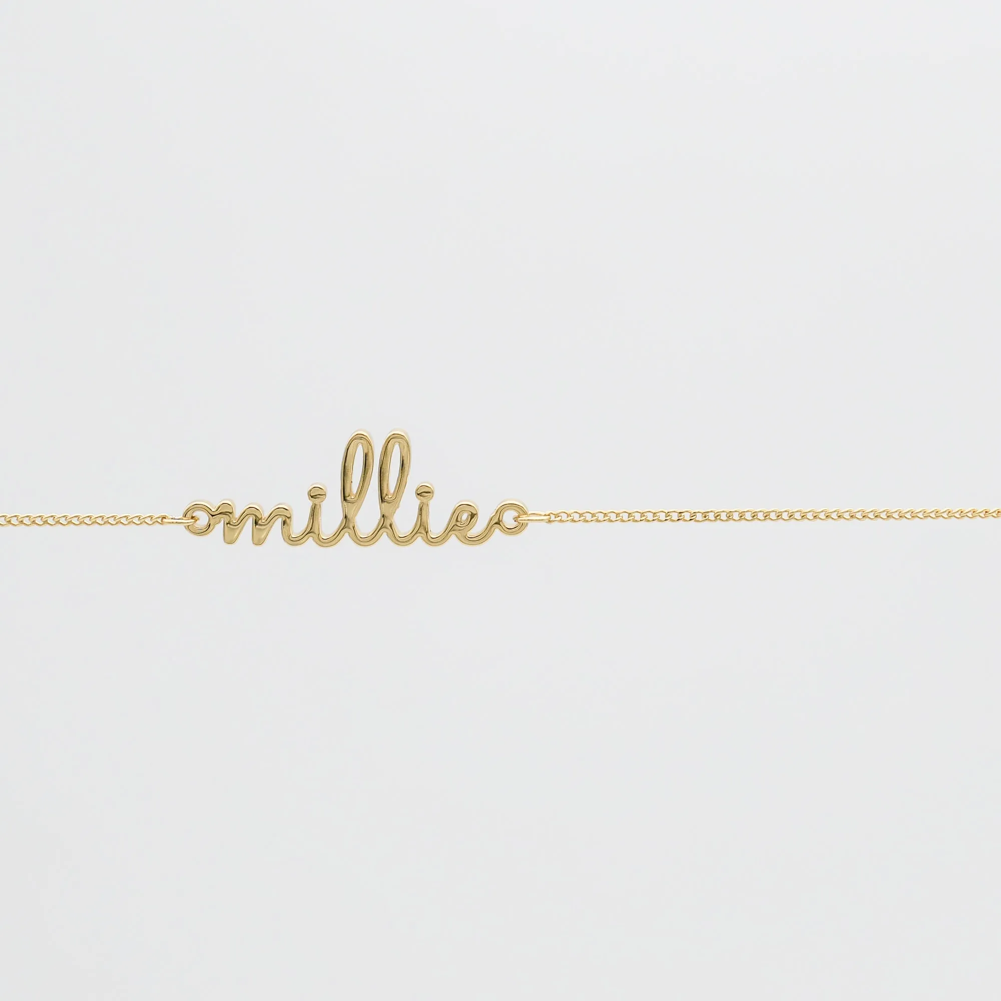 London Custom Name Belly Chain
