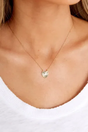 Look Inside Gold Necklace