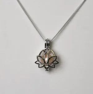 Lotus Cage Necklace
