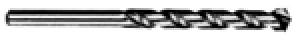 Masonry Bit 1/4" Jobber Length
