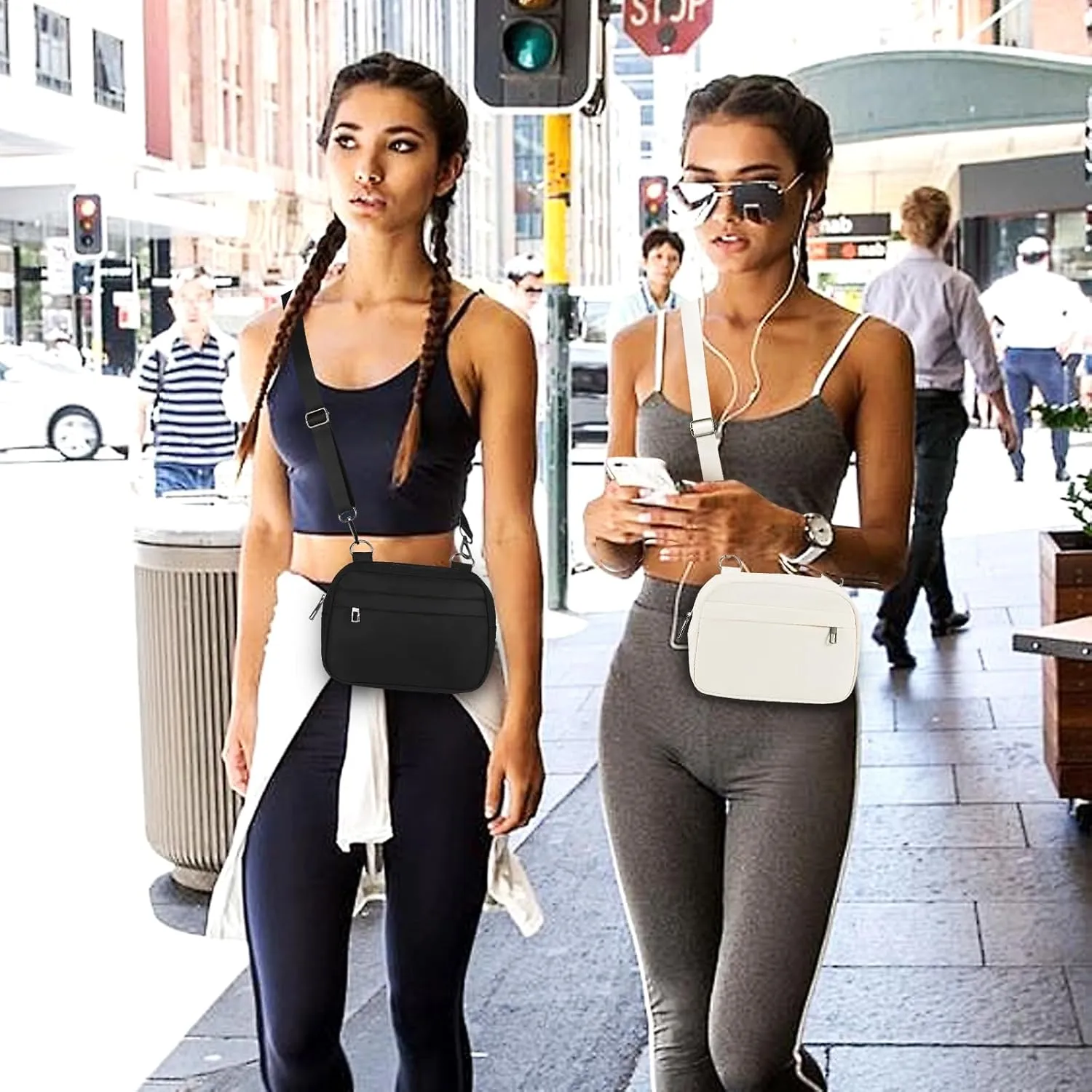 MAXTOP Small Crossbody Bags for Women Belt Bag Fanny Pack with Adjustable Strap