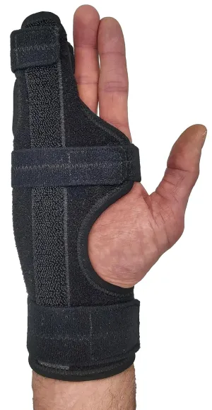 Metacarpal Finger Splint Hand Brace | Pinky Finger Splint For Boxer Fractures, Broken Ring Finger | Little Finger Cast, Trigger Finger Immobilizer Straightener, Ulnar Gutter Splint Support | RIGHT EXTRA SMALL