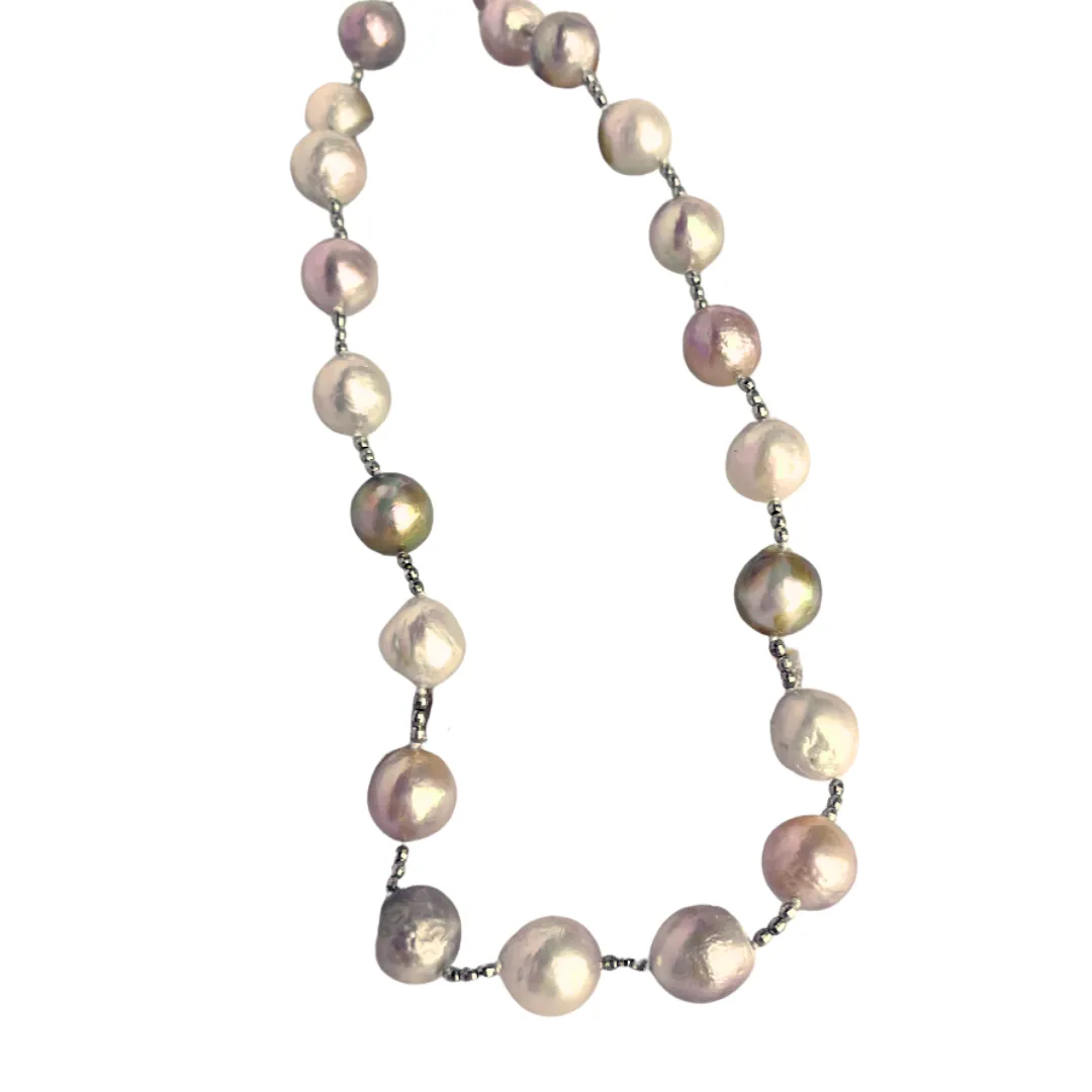 Multi-color Freshwater Pearl Necklace