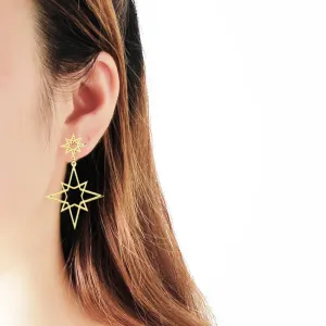 Northern Star Dangle Earrings