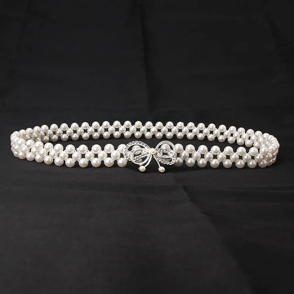 Shell Pearl Waist Chain Women's