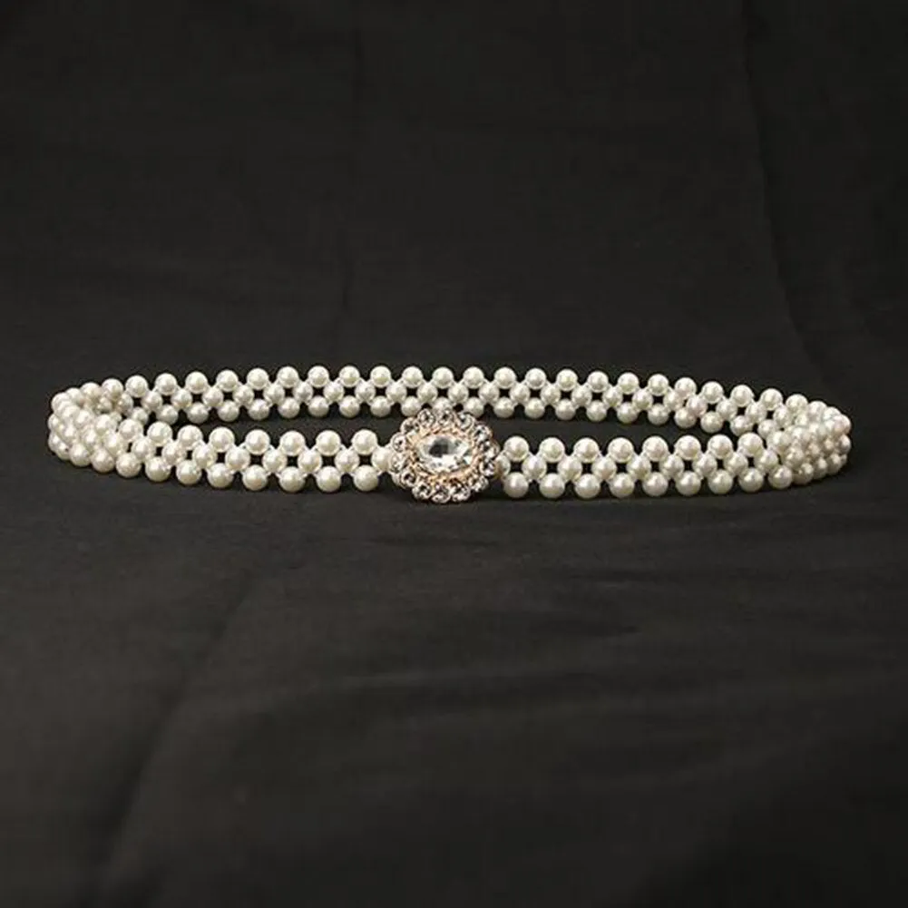 Shell Pearl Waist Chain Women's