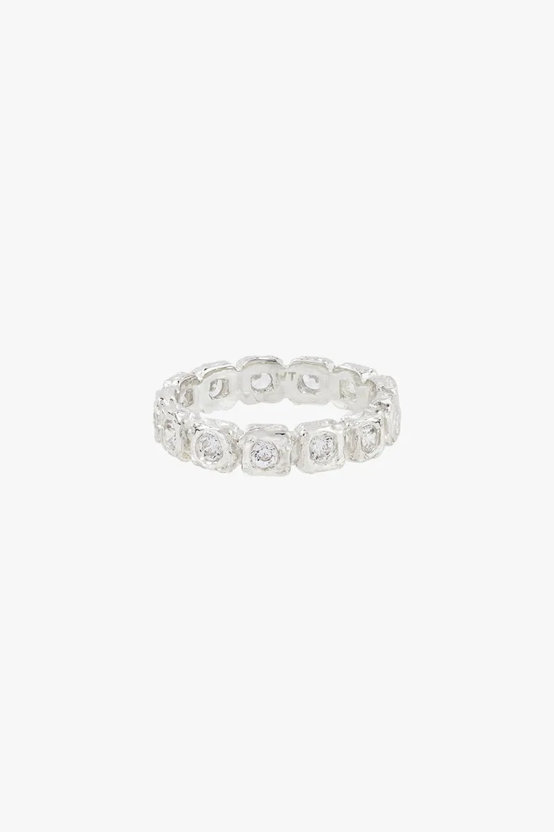 Shine for eternity ring silver