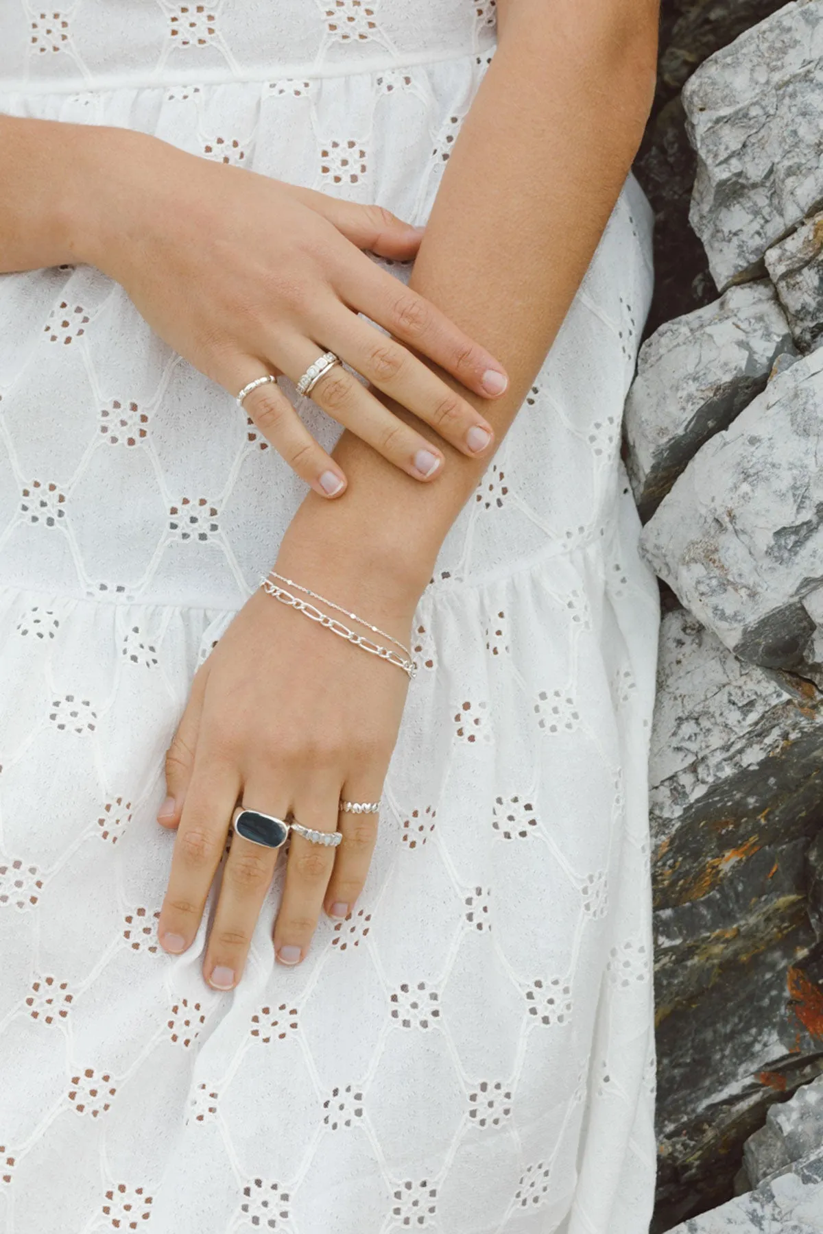 Shine for eternity ring silver