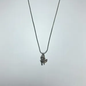 Silver Dancers Necklace
