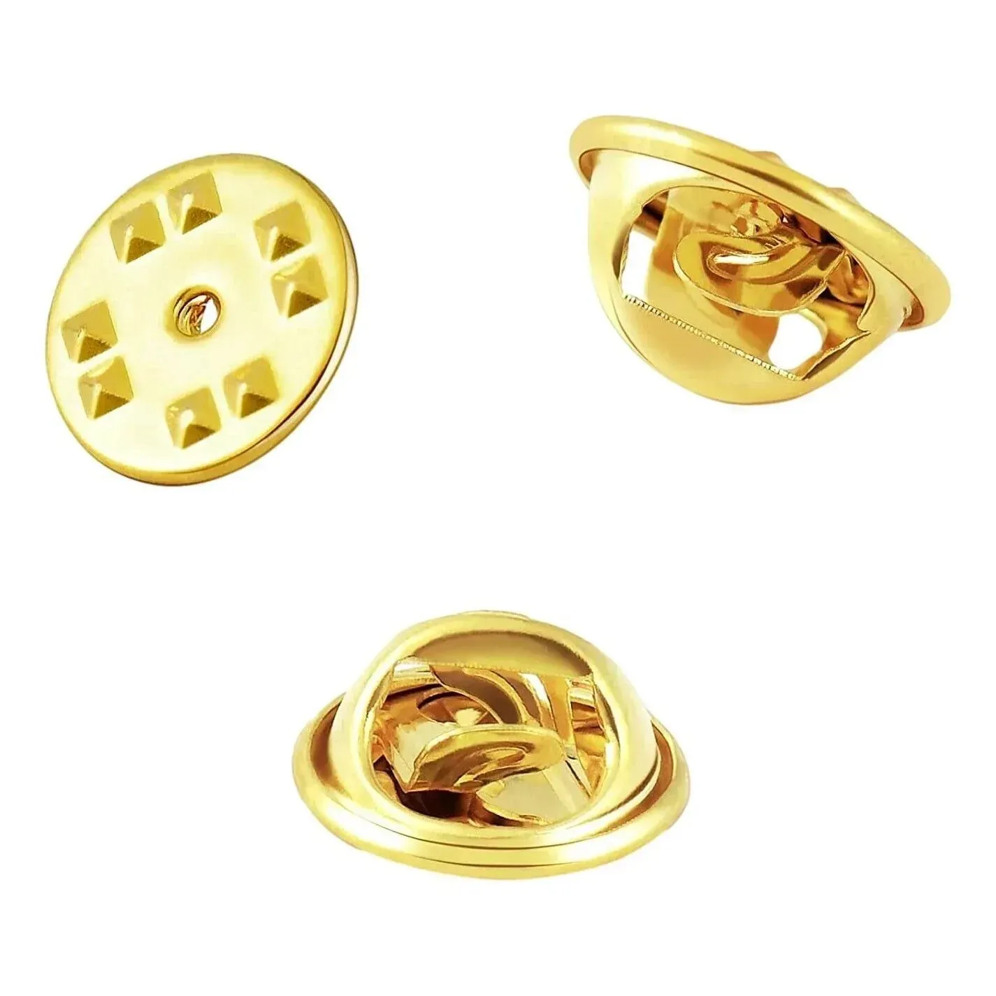 Spaniel and Pheasant Gold Plated Lapel Pin Badge