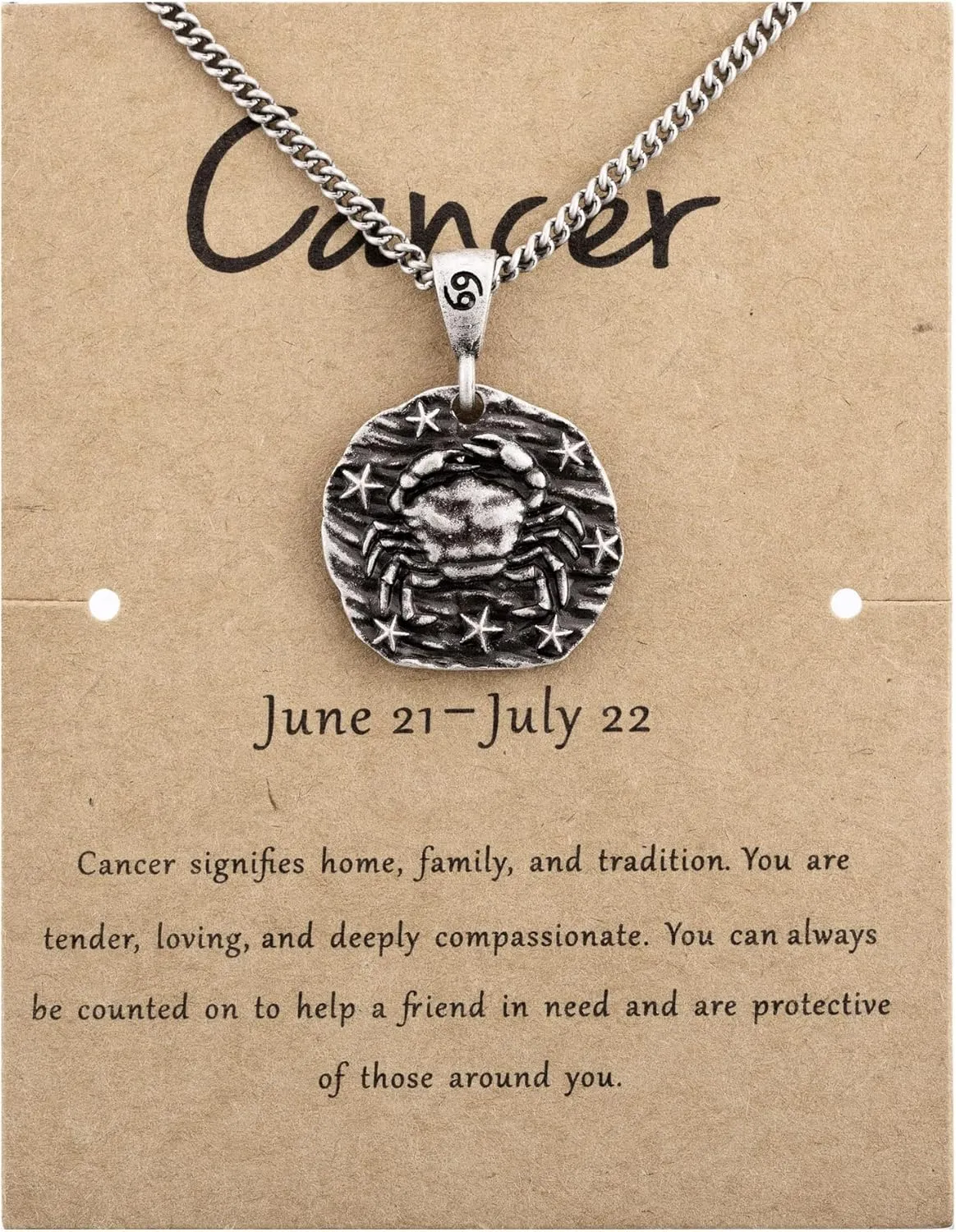 Speroto Zodiac Necklace for Men Women, Stainless Steel 12 Constellation Mens Necklace, Horoscope Astrology Embossed Zodiac Pendant Necklace, Ideal Gifts for Men Women Teens