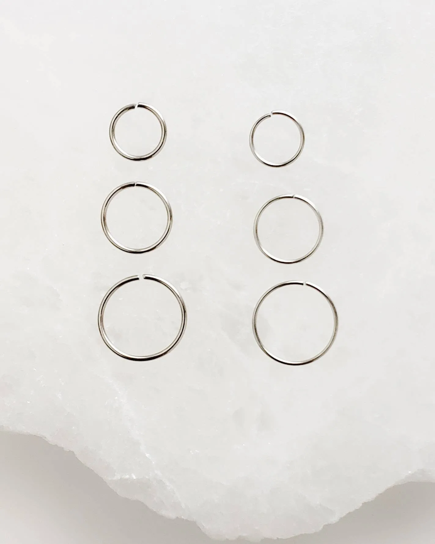 Super Thin Endless Nose Hoop