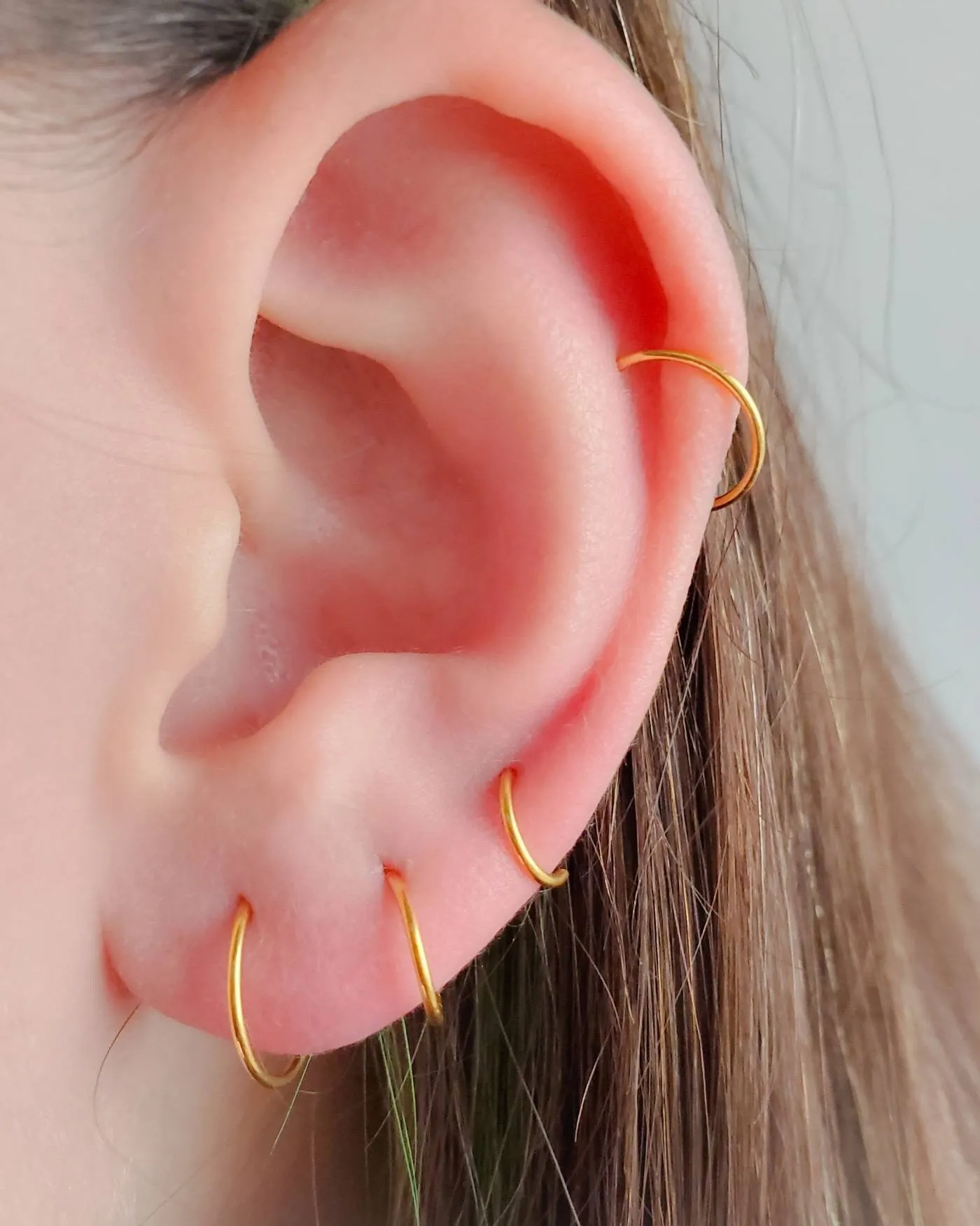 Super Thin Endless Nose Hoop