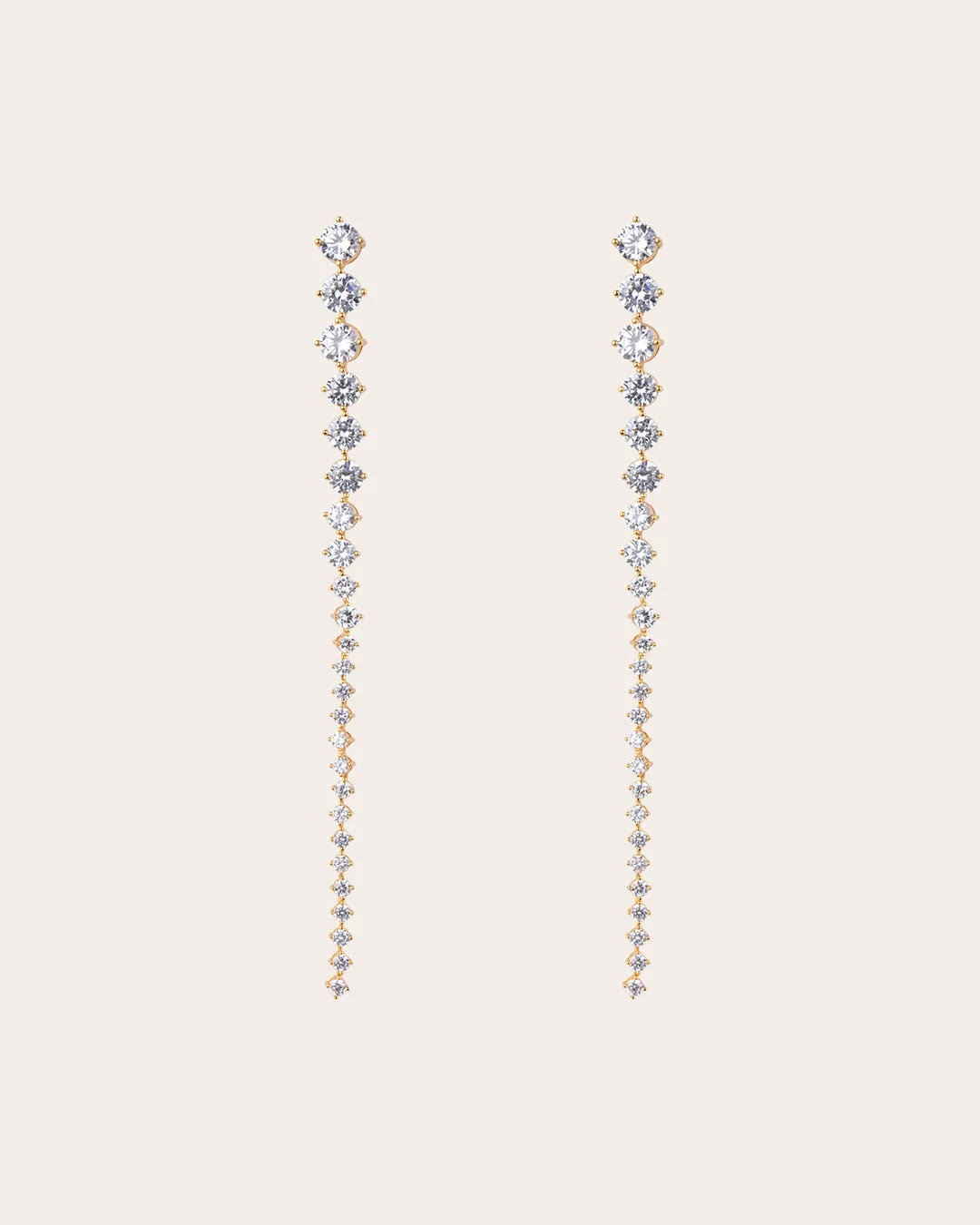 The Angelina earrings - gold plated