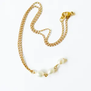 Three Pearl Necklace - WS