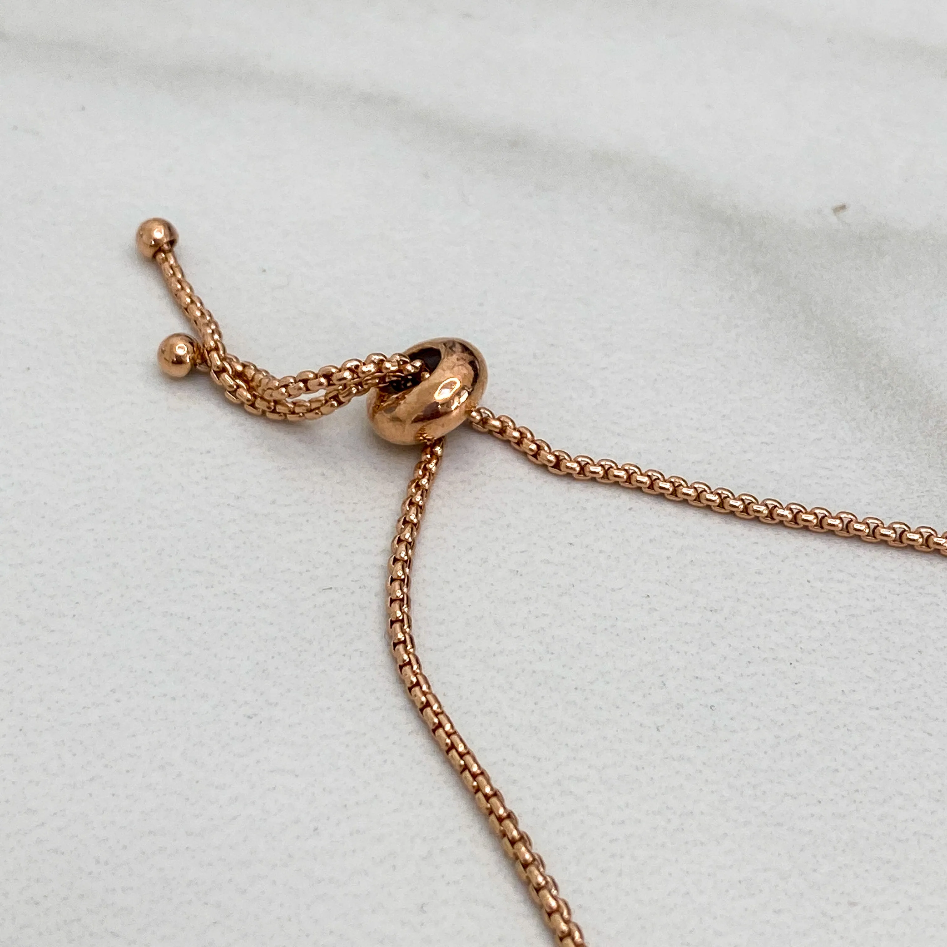 VENICE Rose Gold Crystal Bracelet