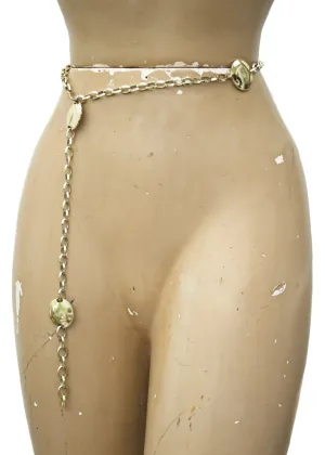 Vintage Lightweight Metal Chain Link Belt