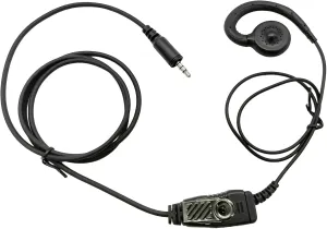 Walkie Talkie Headset with Mic, Replacement for Kenwood Khs-34 C-Ring Earpiece, Two Way Earphones Compatible with ProTalk PKT-23 Portable Radio
